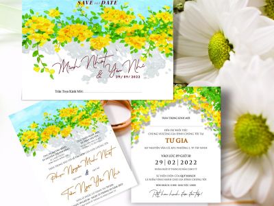 Thiệp cưới mẫu HT0040